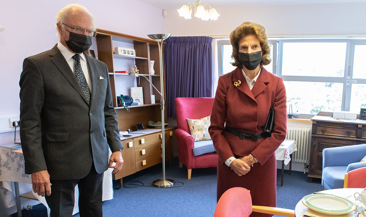 Swedish royal family visit Dementia-friendly Demonstration Suites